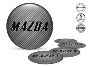 Mazda Epoxy-Dome Sticker Ausgabe Hochwertige Autoembleme